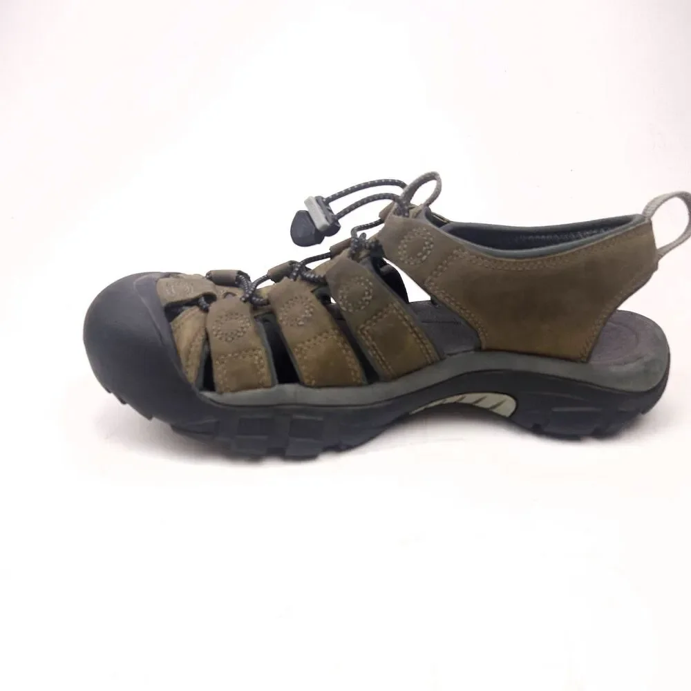 KEEN Mens Newport H2 Waterproof Hiking Sandals Brown Size 8.5 US